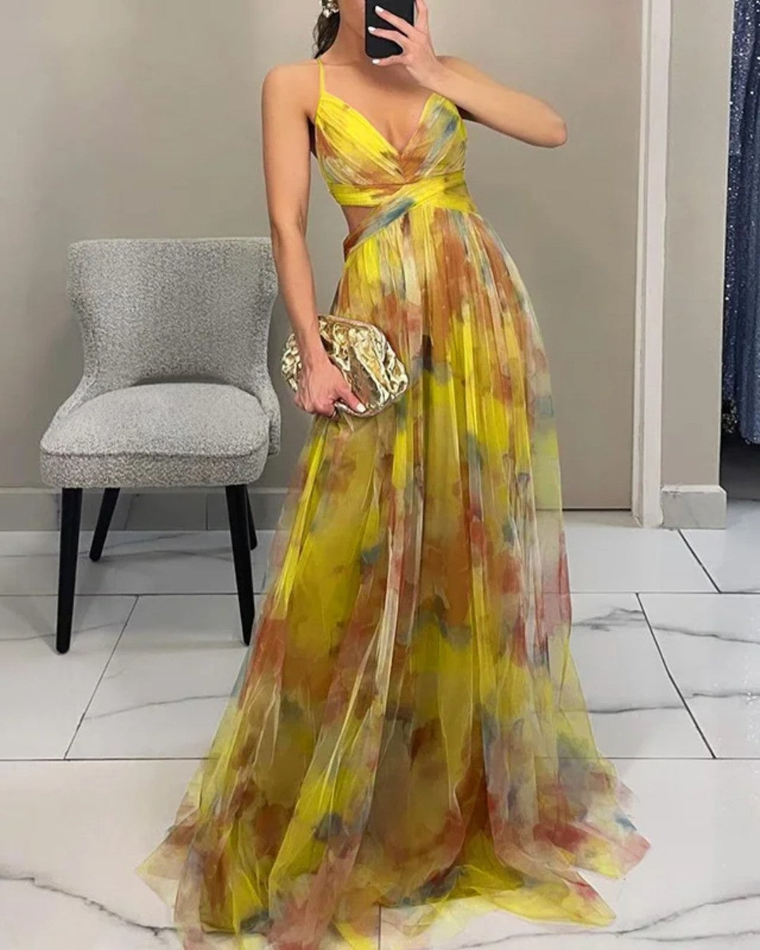 Bruna - Haljina Maxi Elegantna