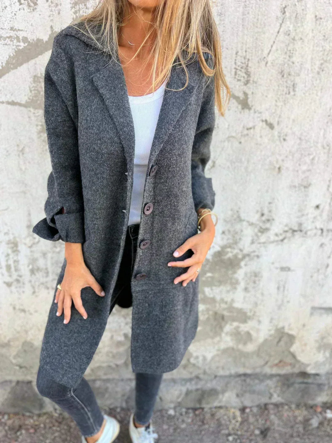 Nika - Chic Minimalistički Kaput